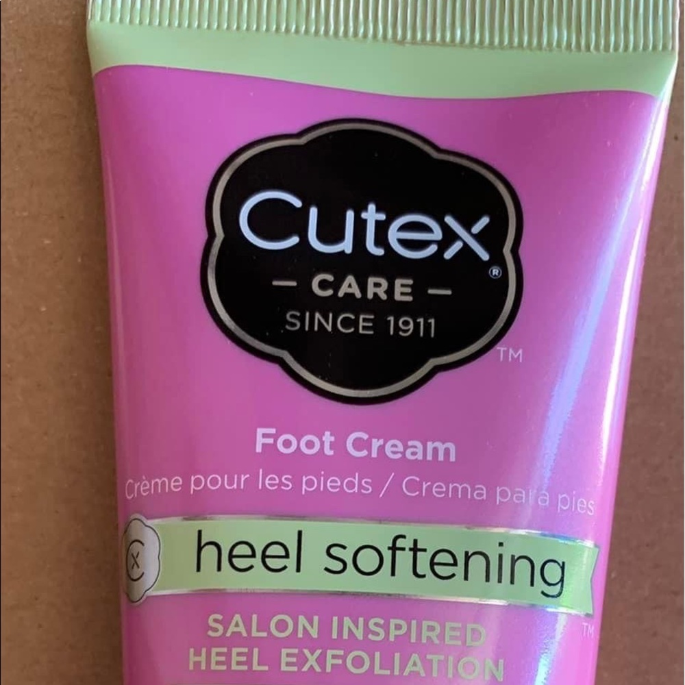 Cutex Heel Softening foot cream Cucumber Fragrance New